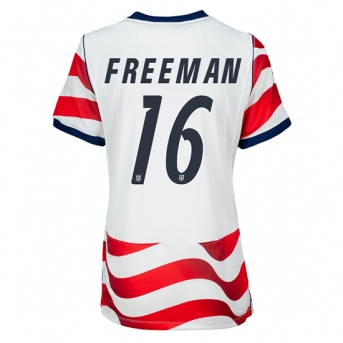 Billige Fotballdrakt Forente stater Alex Freeman #16 Replika Hjemmedrakt Dame VM 2026 Kortermet